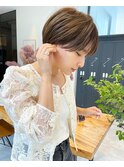 【30代40代50代】マイナス5歳ショート/豊中/顔周りカット