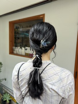 ヘアーラボ ハチ(HAIR LABO HACHI) シンプル編みおろし