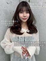 アリュウル 表参道 青山(Allure)&nbsp;ミディアムレイヤーフォワード巻き◎矢口