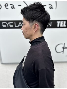 シーズナル メンズツーブロックショート