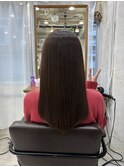 横浜でツヤ髪再生ストレート