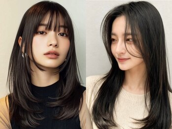 オンク 新宿(onk)の写真/<年間25000人来店の姉妹店>韓国ヘア/顔周りカット/韓国レイヤーに特化したonk新宿[新宿/新宿駅/縮毛矯正]