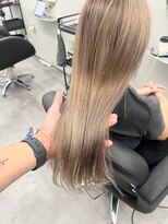 アイスプロドバイブルーム 木更津店(ice prod by bloom)&nbsp;クラゲヘアー/小顔に見せるヘア/ココアベージュ/木更津