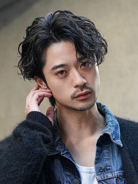 スパイラルパーマ/サーフカール/波打ちパーマ/グランジパーマ