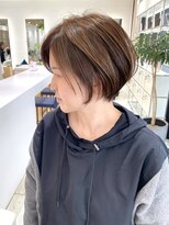 ステアケース 武蔵小杉店(stair:case)&nbsp;大人ショート/ショートボブ/白髪ぼかしハイライト/武蔵小杉