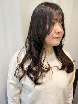 ラトリエコンタン(L´atelier Content) 【asuka】ロング 段なし 暗髪 艶髪