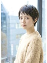 レウナ 外苑前(Reuna)&nbsp;大人可愛いショート　オシャレショート　暗めカラーでも可愛い