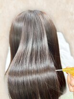 ヘアーサロン ティアレ(hair salon Tiare)&nbsp;髪質改善透明感立体感グレージュ×エアストレート20代30代40代
