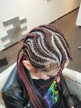 ダイアナ(DIANA) 全頭デザインコーンロウ