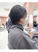 ショートウルフ/チョコレートブラウン