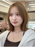 巻ける縮毛矯正×ミディアムボブ