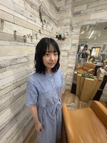 ラッコのおひるね ミディアムボブレイヤー