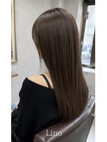 髪質改善Lino hair/縮毛矯正/白髪ぼかし/ハイライト/メンズカット【リノヘア】 美髪♪髪質改善ロングストレート/髪質改善縮毛矯正/艶髪ロング