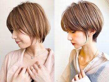 ボイスヘア(voice hair)の写真/≪白髪が染まる&明るくできるファッションカラー≫明るい白髪染めでエレガントなStyleに☆◎【天満/天六】