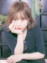 リリアン 青山(relian)&nbsp;明るめカラー×シースルーバングで軽めに☆