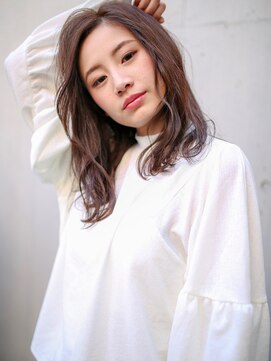 アイビー 吉祥寺(aivee) <aivee>センターパート×斜めバングほつれラフヘア