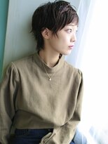 バース(BIRTH)&nbsp;天神【BIRTH】ウルフショート☆暗髪アッシュ3