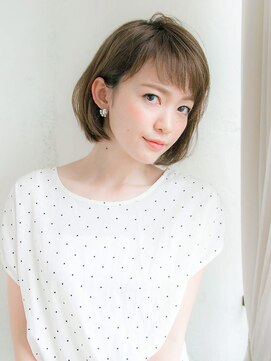 リリアン 表参道(relian) ショートボブ アシメバング