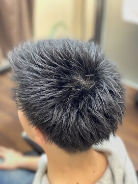 ヒロギンザ 御茶ノ水店(HIRO GINZA) ツーブロック×アップバングスタイル