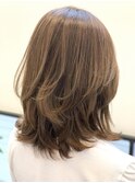 大人女性のためのレイヤーヘア