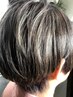 【デザインcolor/ショート・ボブ】＋骨格矯正cut