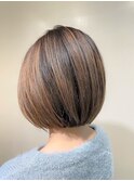バレイヤ―ジュ ベージュ ボブ