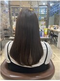 透明感たっぷりグレージュカラー