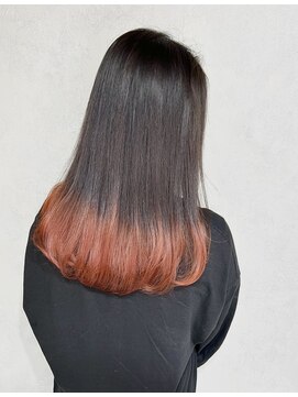 セシルヘアー(CECIL hair) 下北/オレンジグラデーションカラー