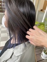ダブル(W)&nbsp;【hair salon W】インナーブルー