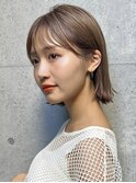 ナチュラル外ハネボブ/20代30代40代/外ハネ