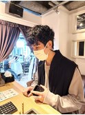 メンズショートパーマスタイル