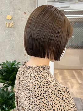 ノエ(noe) 【髪質改善カラー】コンパクトボブ