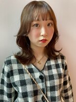 ウィクシーミミ 栄矢場町店(wixy mimi)&nbsp;くびれヘア×透明感グレージュ×韓国ヘア