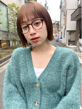 サンド 大阪梅田(sand) @rika__hair [大阪梅田駅/マッシュ/くびれヘア/メルティカラー]