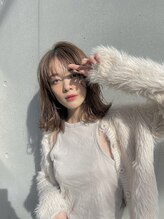 プレスドットサロン 表参道 青山(Press. Salon) LABOカラー×大人ガーリーチョコレート[表参道駅]