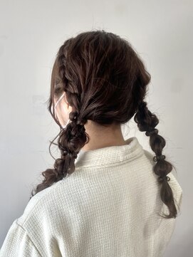 ジェイエルビー(JLB) 【JLB.moe】編みおろしツインテール