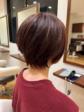 ヘアーロイズ(HAIR Loi's) ショート×ボルドー