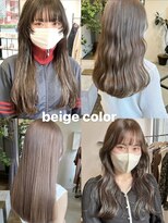 ヘアーアイスカルテット(HAIR ICI QUARTET) 大人可愛い透明感ミルクティーベージュカラー