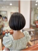 【丸みボブ】