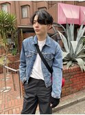 【KAISEI】センターパート×スパイラルパーマ