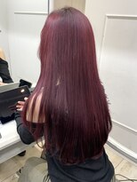 シーン(seen)&nbsp;【くびれヘア×ワインレッド】
