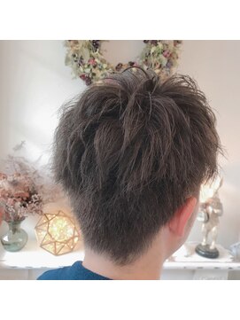 レガーメ(hair make Legame.) メンズショート/グレーベージュ