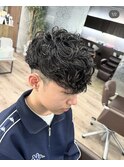 黒髪×スペインカール