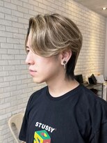 アイティーバイアルバム 北千住店(IT by ALBUM)&nbsp;ツーブロックグレーベージュマッシュグレージュカラー_ba490791