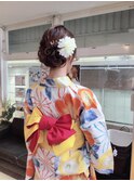 浴衣着付け＋ヘアセット