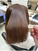 髪質改善サラサラプレミアムストレート大人ガーリー韓国ボブ横浜