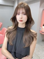 ボタン シブヤ(VOTAN SHIBUYA) 韓国ヘア/顔まわりカット/くびれヘア/前髪あり