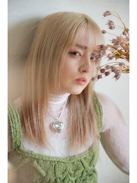 リトバイプティパ(Lit by petit-pas) ホワイトブロンド ブロンドミルクティー