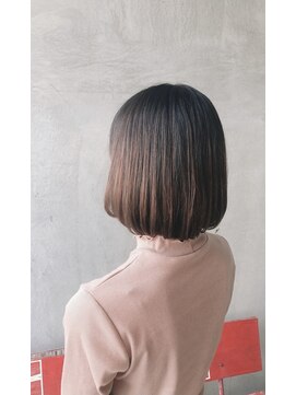 ルッソ チアロ(Lusso chiaro) うる艶ワンカール×マロンベージュ/30代/40代/50代