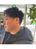ナチュラルアップバングショート